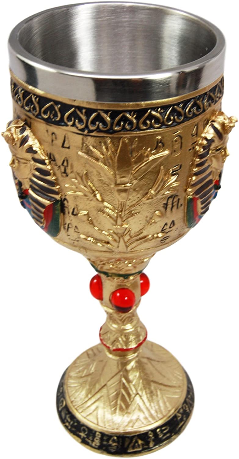 Amazon.co.jp: Ebros Gift 古代エジプトファラオ王 ツット レジン